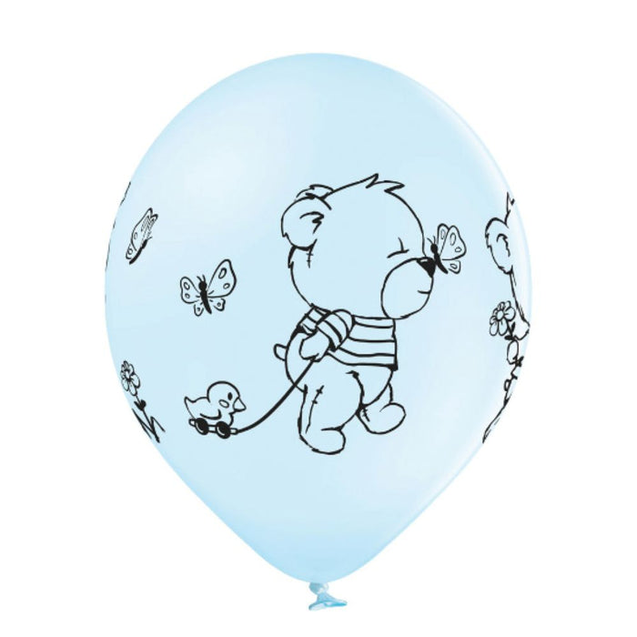 Luftballon Ø30cm Baby Boy | 6 Stk.