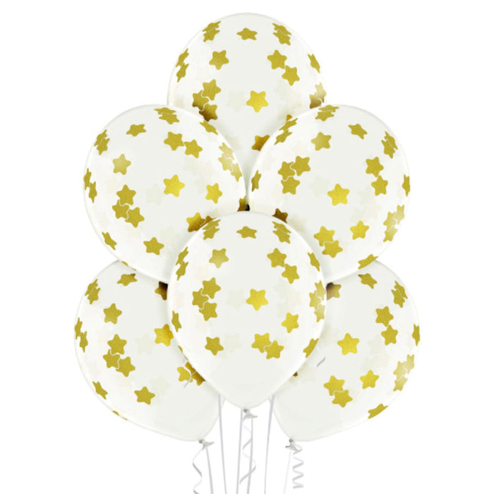 Luftballon "Sterne" | 6Stk./Ø30cm
