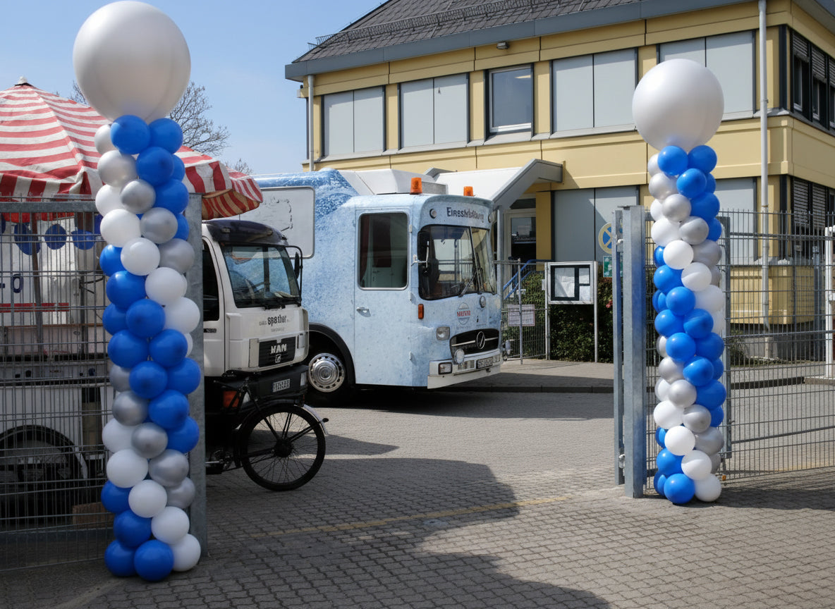 Gedrehte Ballonsäulen