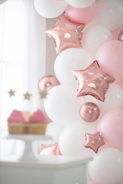 50Stk. Luftballon "Uni Glossy" Ø 12cm | Kupfer