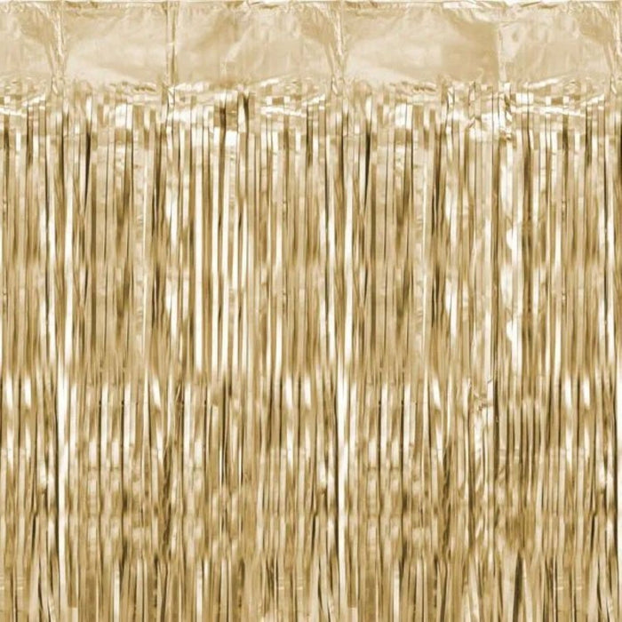 Türvorhang Lametta 100x200cm | Luxusgold