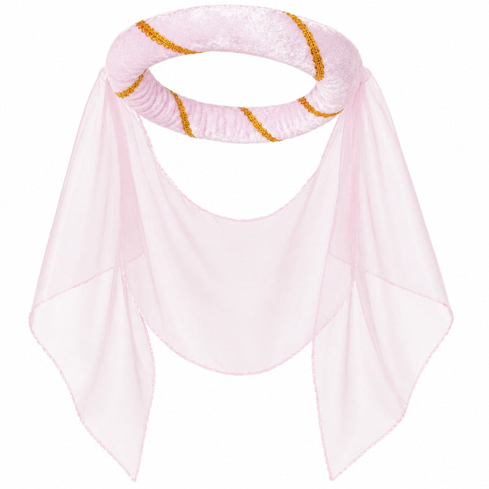 Mittelalter Haarband Helena für Damen | Rosa Gold