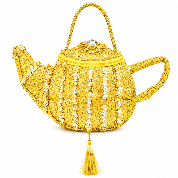 Handtasche Wunderlampe zum Märchen Kostüm | Gold