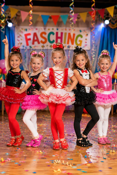 Leggings für Kinder 3 - 8 Jahre Schwarz