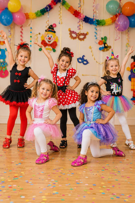 Leggings für Kinder 3 - 8 Jahre Schwarz