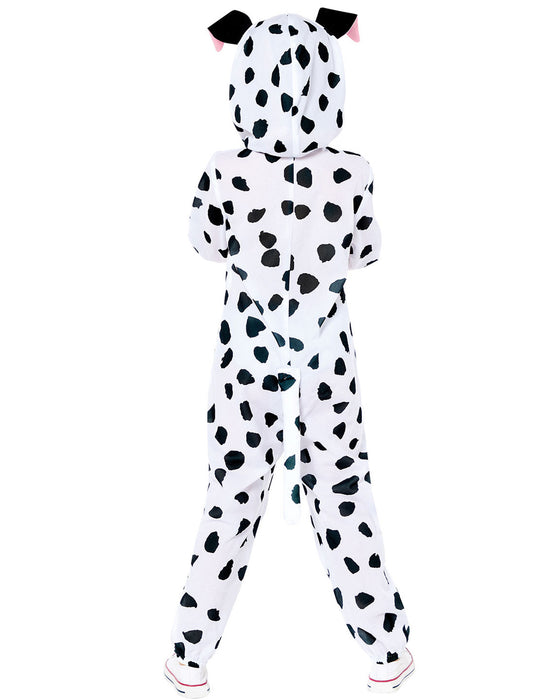 Dalmatiner Kostüm für Kinder - Onesie | Overall Tierkostüm Hundekostüm