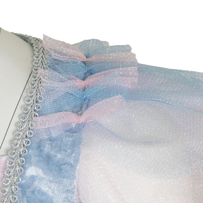 Einhorn Kostüm "Dreamy" für Mädchen - Hellblau Rosa | Märchen Kinderkostüm