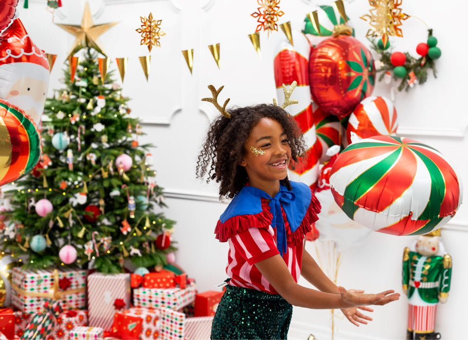 ABC Runder Folienballon "Candy" - Bonbon 35cm | Bunt