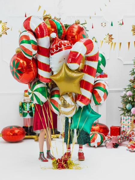 ABC Runder Folienballon "Candy" - Bonbon 35cm | Grün