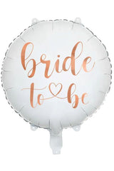 ABC18 Folienballon "Bride to be" | Ø 45 cm