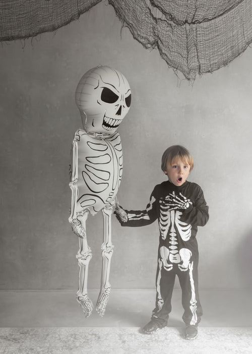 Shape Folienballon "Skelett" | 46 x 129 cm
