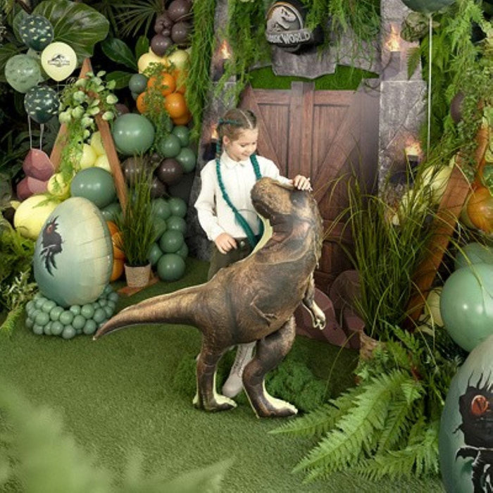 Folienballon "Jurassic World T-Rex" | 92x98cm  (MIT LUFT oder HELIUM ZU BEFÜLLEN)