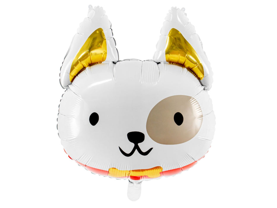 Shape Folienballon "Hund Kopf" | 56 x 65 cm