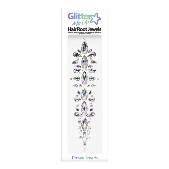 Hair Jewels "Crown" - Selbstklebende Glitzersteine