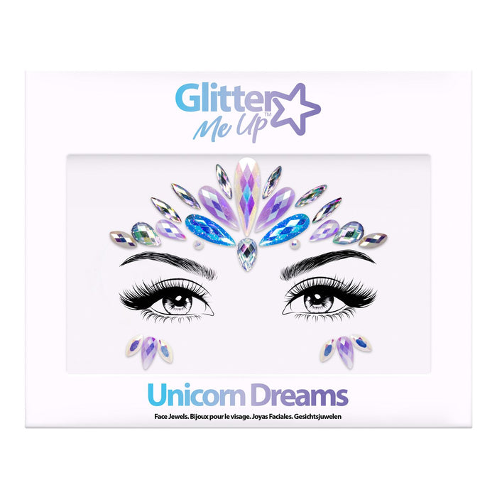 Face Jewels "Unicorn Dreams" - Selbstklebende Glitzersteine