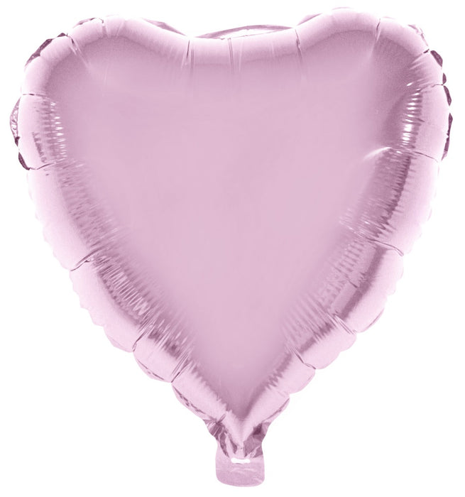 XL Folien Herz Luftballon 80,5 x 75 cm | Party Dekoration Geburtstag Hochzeit