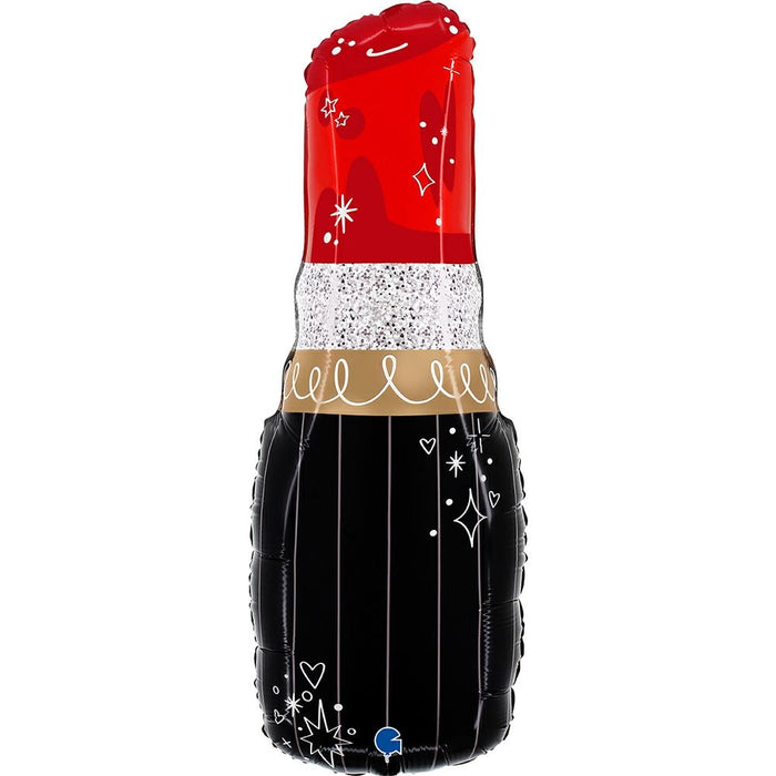 ABC Shape Folienballon Lippenstift rot | 71cm