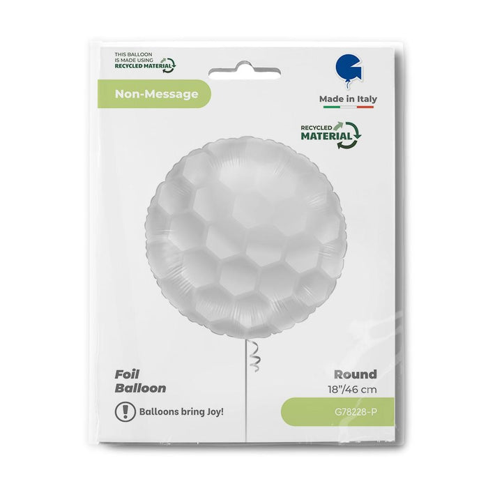 18"/Ø46cm Folienballon "Golfball"