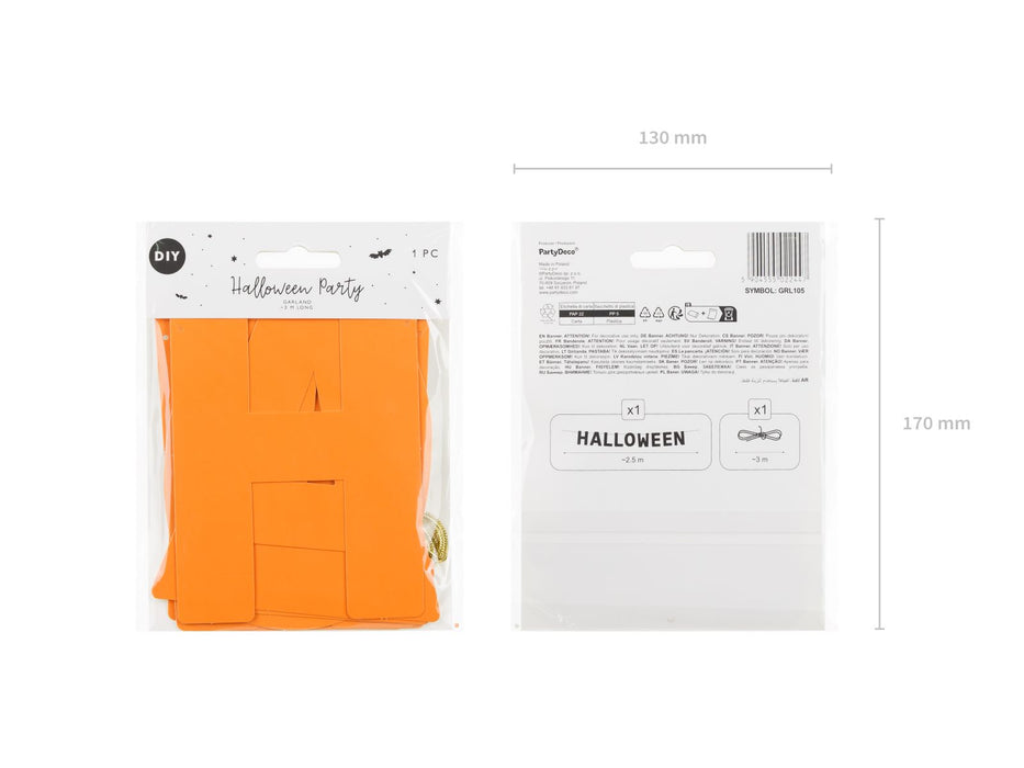 Banner "Halloween" Papier | 205 cm
