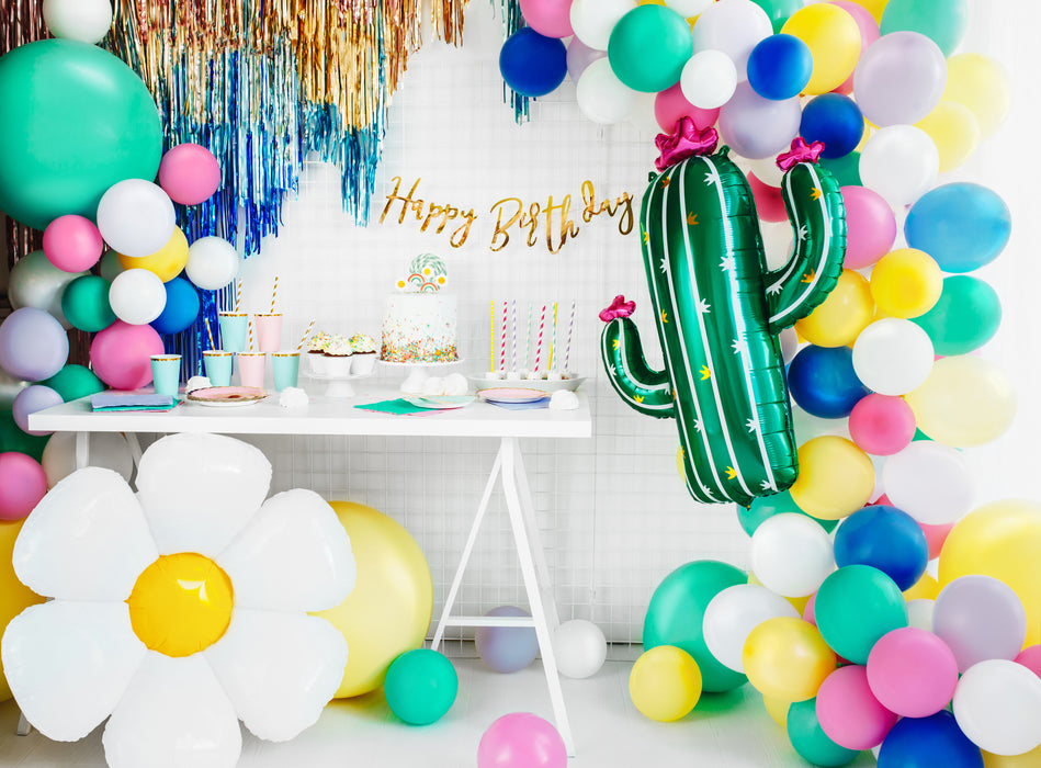 Banner Happy Birthday, gold, 16.5x62cm
