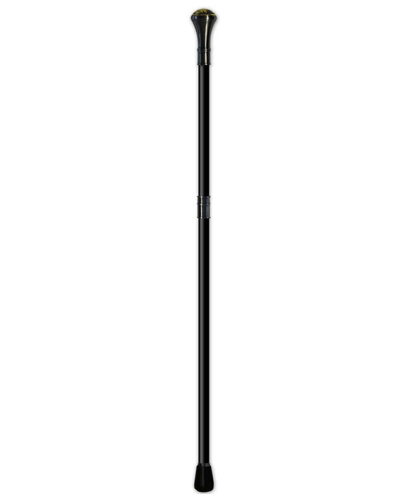 Gehstock aus Metall | Pegasus Gold Schwarz - 93 cm
