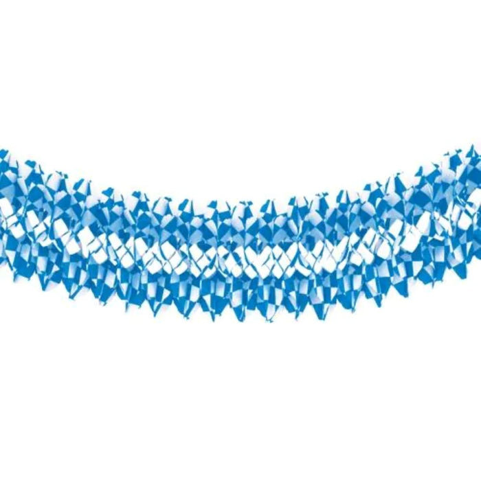 Girlande "Bayrisch Blau" Ø 25cm · 10 m | Schwer entflammbar