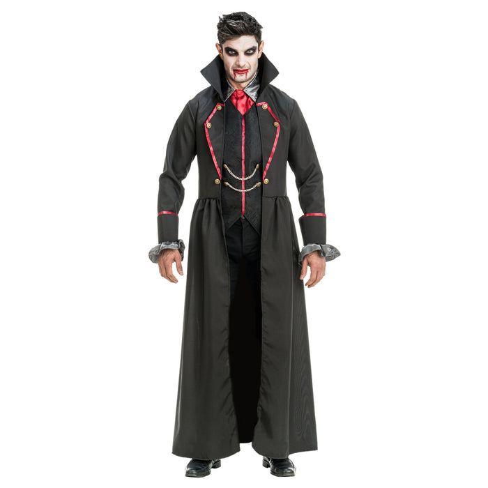 Vampir Kostüm "Sirius" für Herren 3-tlg. | Schwarz Rot