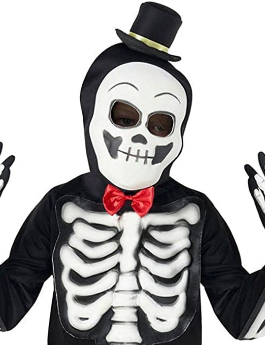 Halloween 3D Kostüm "Skelett" für Kinder | Glow in the Dark Geist
