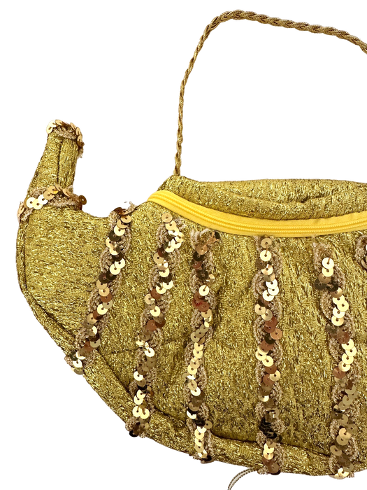 Handtasche Wunderlampe zum Märchen Kostüm | Gold