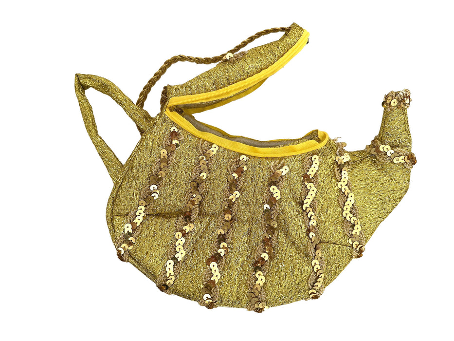Handtasche Wunderlampe zum Märchen Kostüm | Gold