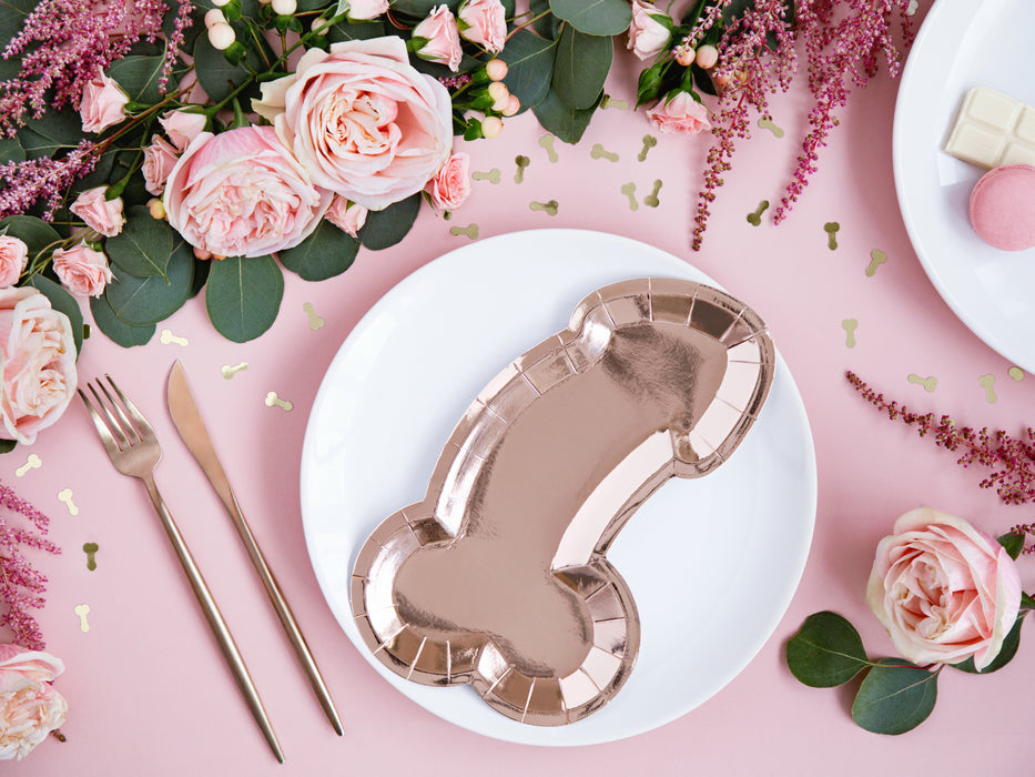 Konfetti Penis Rosegold