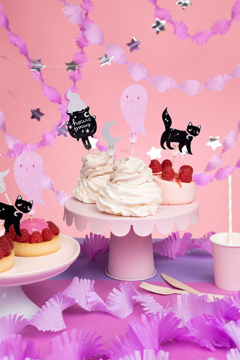 Cupcake Muffin Dekoration "Halloween" 6 Stk. | 14 cm
