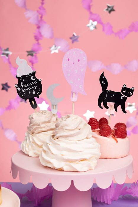 Cupcake Muffin Dekoration "Halloween" 6 Stk. | 14 cm