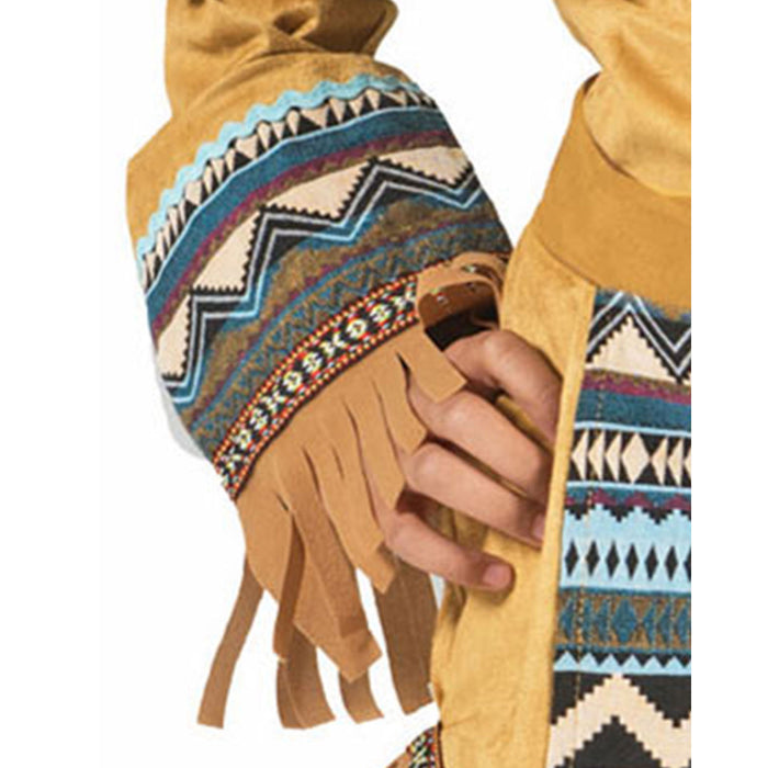 Indianerin Kostüm "Cherokee" für Mädchen | Braun