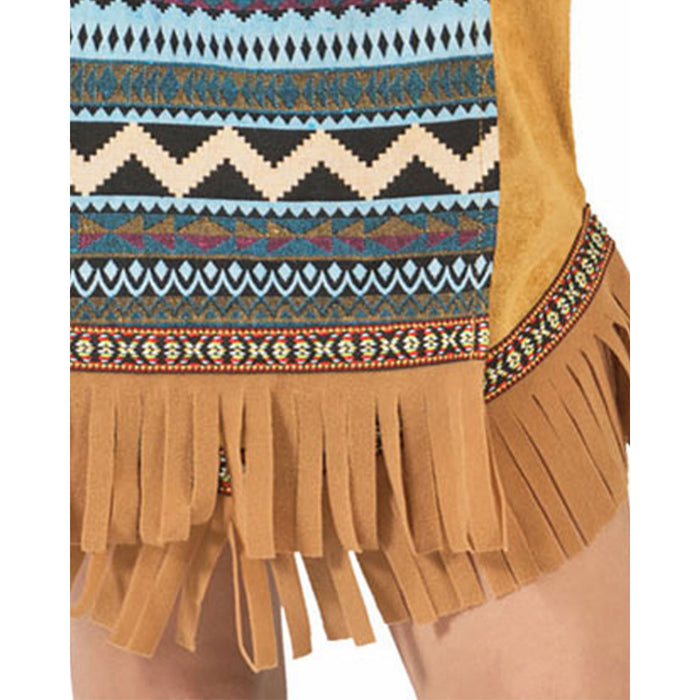Indianerin Kostüm "Cherokee" für Mädchen | Braun