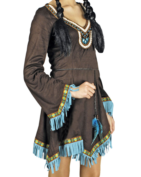 Indianerin Kleiner Pfeil Kostüm für Damen