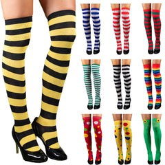 Overknees Kniestrümpfe Ringelstrümpfe | Farbauswahl