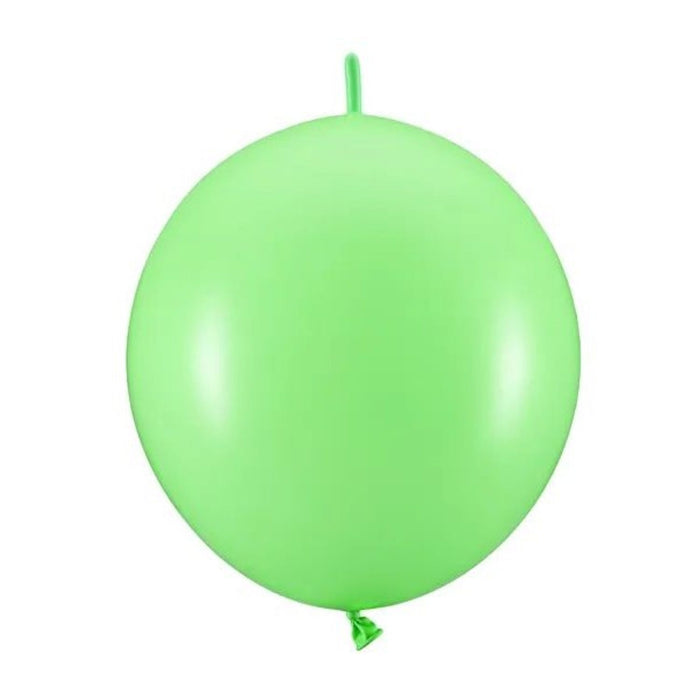 Latexballon 28 cm Verbindungsballon Pastell Bright Green | 20 Stück