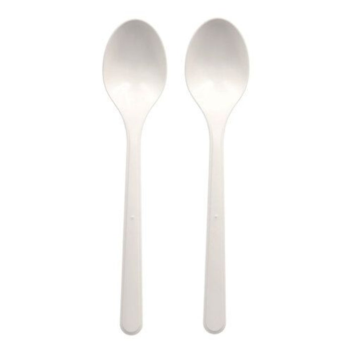 Mehrweg Löffel 18,5cm | 50 Stk. - Weiß