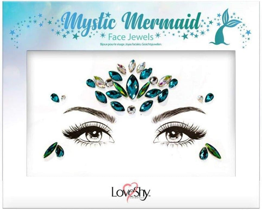 Face Jewels "Mystic Mermaid" - Selbstklebende Glitzersteine