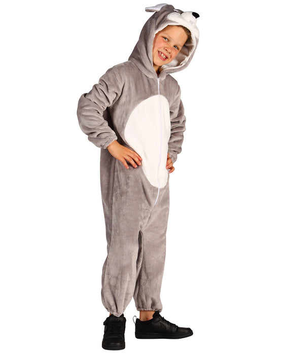 Maus Kinderkostüm | Grau - Overall