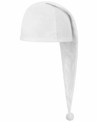 Maxi Schlafmütze für Erwachsene - Baumwolle | Weiß