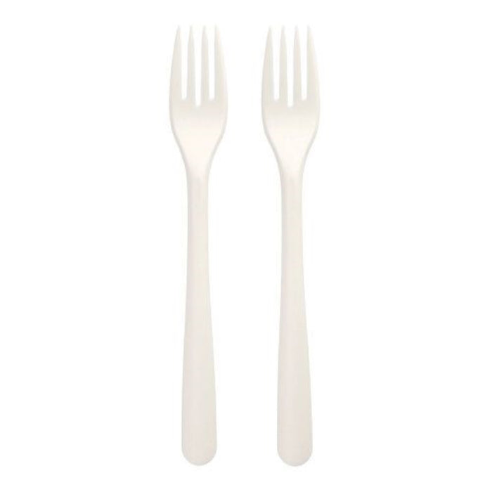 Mehrweg Gabeln 18,5cm | 50 Stk. - Weiß