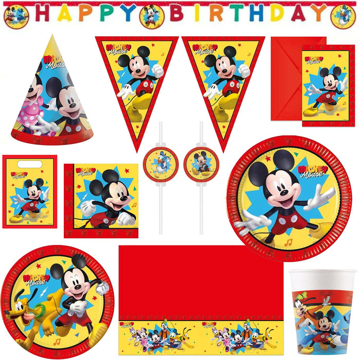 "Mickey Jump Into The Fun" Partydeko Artikel