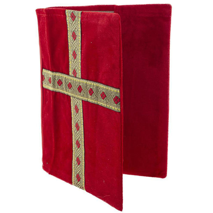 Sankt Nikolaus Buch Umschlag | Rot Gold