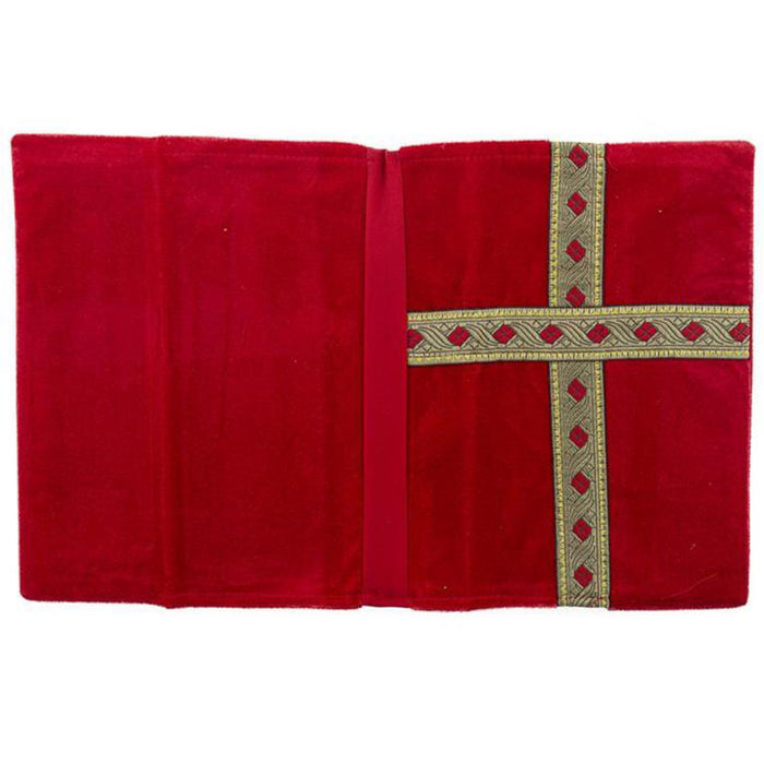 Sankt Nikolaus Buch Umschlag | Rot Gold