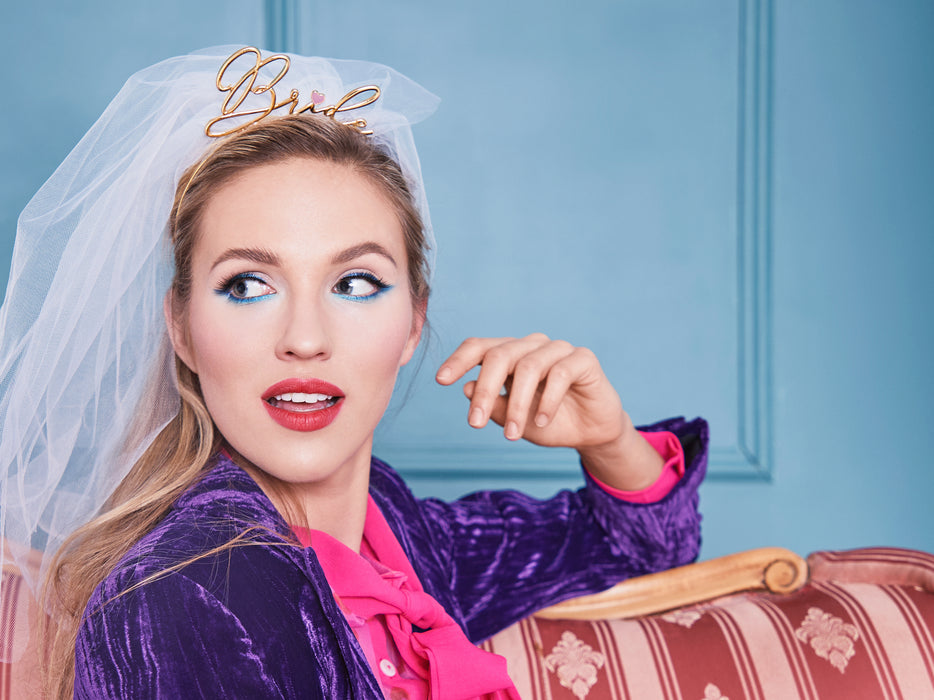 Haarreif Schleier Bride