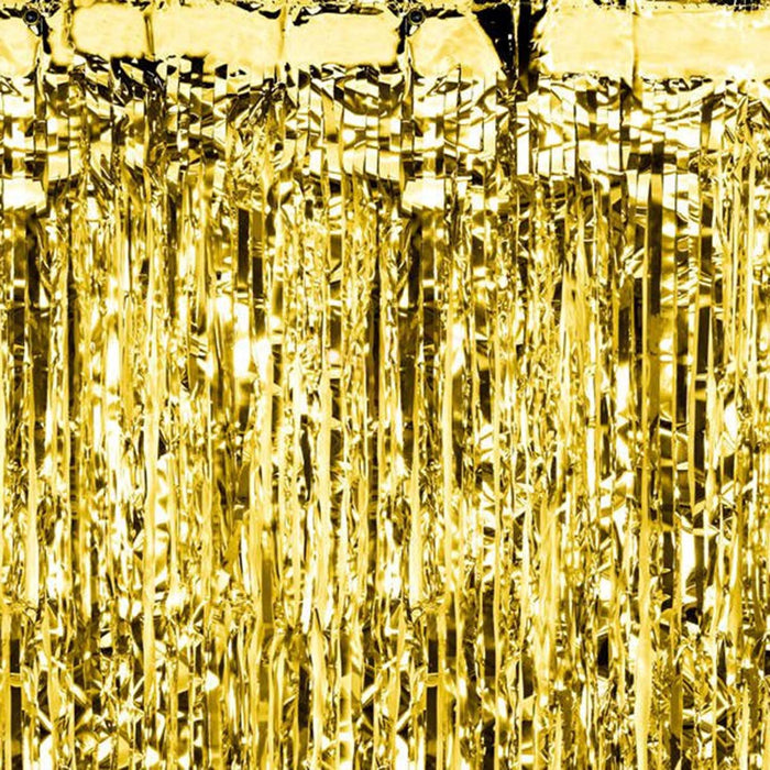 Türvorhang Lametta 90x250cm | Gold