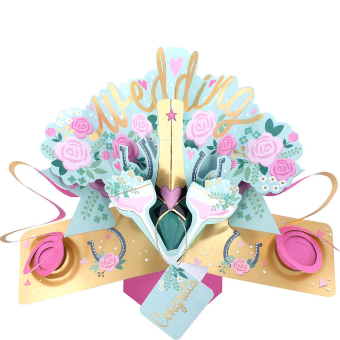 Grußkarte PopUp "Wedding Congrats"