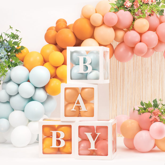 Boxen für Luftballons BABY 30x30 cm
